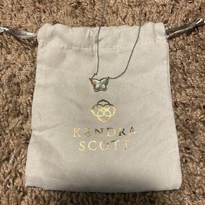 Kendra Scott Lillia butterfly necklace in silver